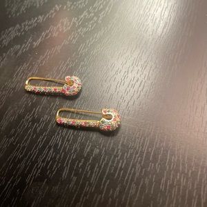 Safety Pin Earrings